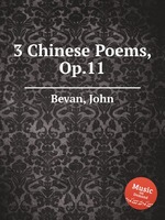 3 Chinese Poems, Op.11