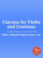 Ciacona for Violin and Continuo