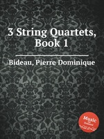 3 String Quartets, Book 1