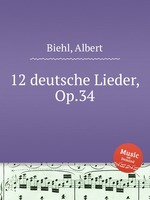 12 deutsche Lieder, Op.34
