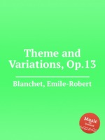 Theme and Variations, Op.13