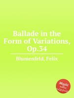 Ballade in the Form of Variations, Op.34