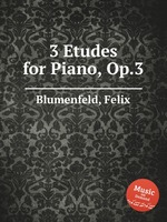3 Etudes for Piano, Op.3