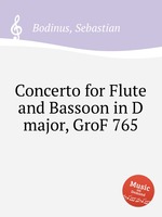 Concerto for Flute and Bassoon in D major, GroF 765