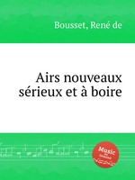 Airs nouveaux srieux et boire