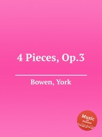4 Pieces, Op.3