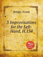 3 Improvisations for the Left-Hand, H.134