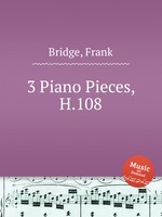 3 Piano Pieces, H.108