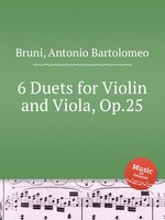 6 Duets for Violin and Viola, Op.25