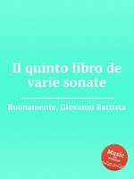 Il quinto libro de varie sonate