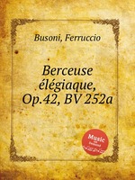 Berceuse lgiaque, Op.42, BV 252a