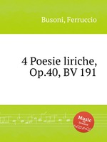 4 Poesie liriche, Op.40, BV 191