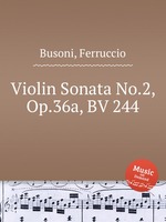 Violin Sonata No.2, Op.36a, BV 244