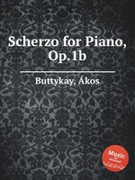 Scherzo for Piano, Op.1b