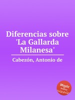 Diferencias sobre `La Gallarda Milanesa`