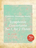 Symphonie Concertante No.1, for 2 Flutes