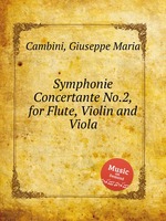 Symphonie Concertante No.2, for Flute, Violin and Viola