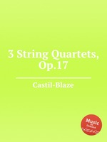 3 String Quartets, Op.17