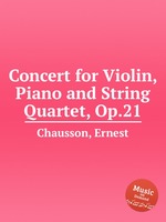 Concert for Violin, Piano and String Quartet, Op.21