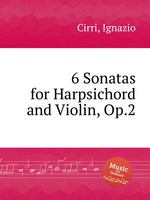 6 Sonatas for Harpsichord and Violin, Op.2