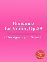 Romance for Violin, Op.39