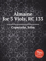 Almaine for 3 Viols, RC 133