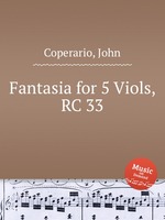 Fantasia for 5 Viols, RC 33