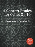 5 Concert Etudes for Cello, Op.10
