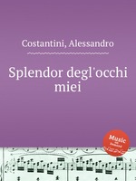 Splendor degl`occhi miei