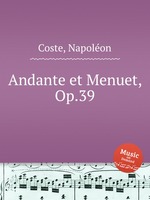 Andante et Menuet, Op.39