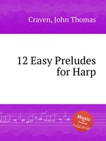 12 Easy Preludes for Harp