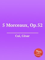 5 Morceaux, Op.52