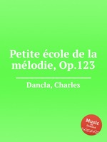 Petite cole de la mlodie, Op.123
