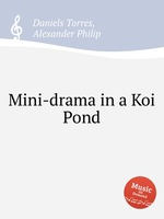 Mini-drama in a Koi Pond