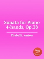 Sonata for Piano 4-hands, Op.38