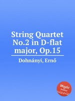 String Quartet No.2 in D-flat major, Op.15