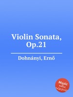 Violin Sonata, Op.21