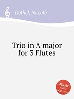 Trio in A major for 3 Flutes