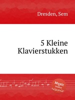 5 Kleine Klavierstukken