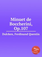 Minuet de Boccherini, Op.107