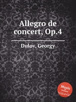 Allegro de concert, Op.4