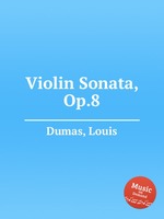 Violin Sonata, Op.8