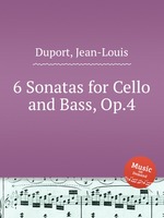 6 Sonatas for Cello and Bass, Op.4