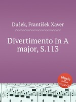 Divertimento in A major, S.113