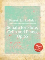 Sonata for Flute, Cello and Piano, Op.65