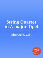 String Quartet in A major, Op.4