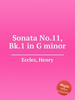 Sonata No.11, Bk.1 in G minor