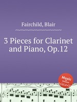 3 Pieces for Clarinet and Piano, Op.12