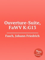 Ouverture-Suite, FaWV K:G13