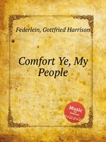 Comfort Ye, My People